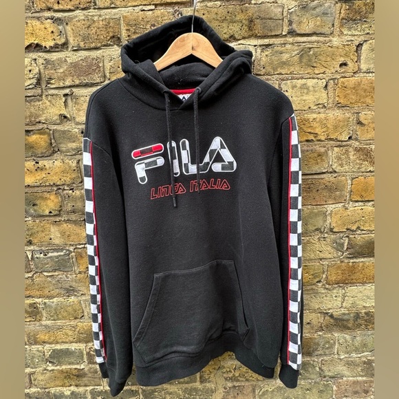 Hoodie Deals Fila Racing Hoodie Sweatshirt Fila Race Track Jacket